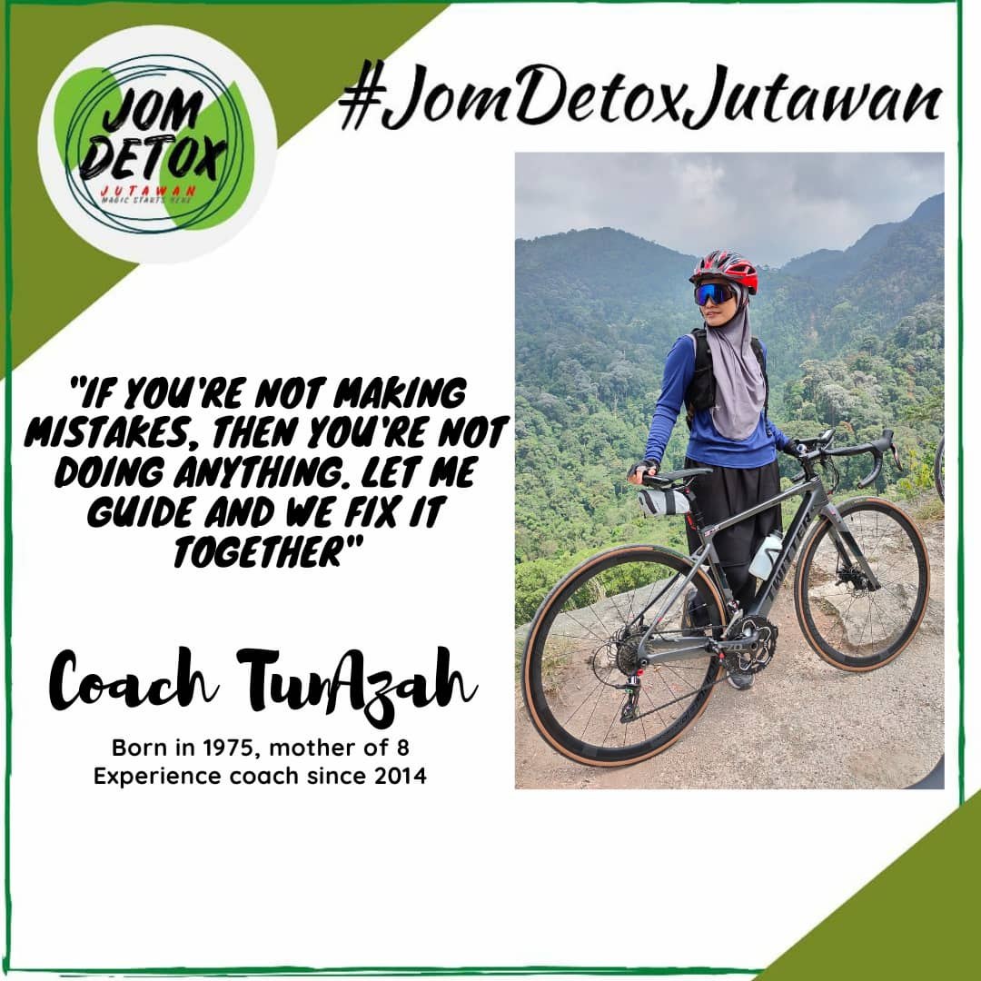 Coach TunAzah - Jom Detox Jutawan